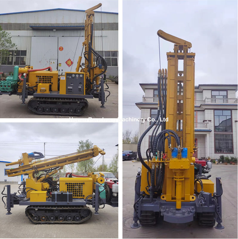 クローラー型 水力水井掘削リグ コア掘削リグ 家用水井設備 150m深さ
