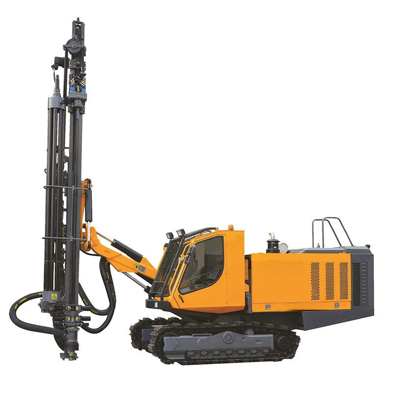クローラー型ロックDTHドリルリグマシン 32mドリリング深さ 242KW カミンズエンジン