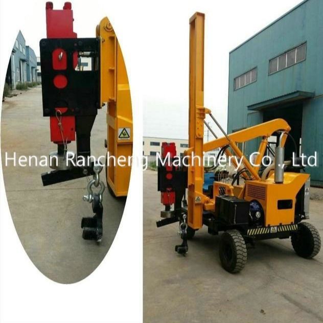 ソーラーパイルドライバー 39KW エンジン 170 Cm 掘削深さ 2600 mm 掘削高さ