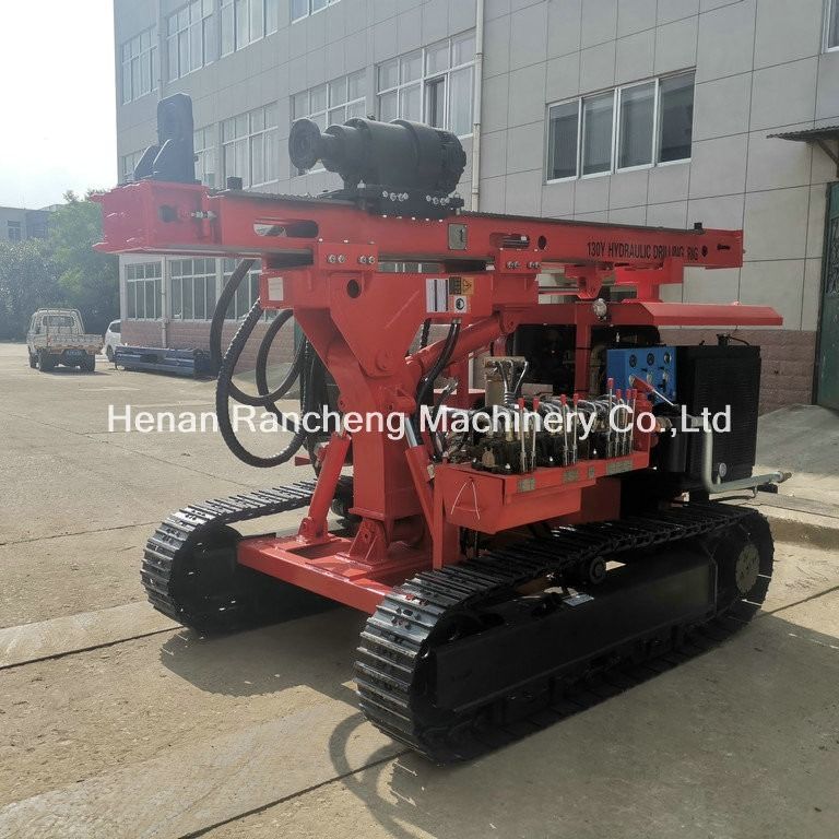 RC130Y マイクロパイルリグ 400mm 掘削直径 水井オーガーパイル DTH 掘削