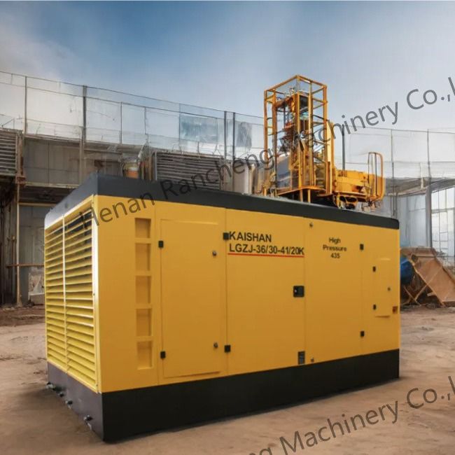 30bar 移動式スクリューエアコンプレッサー 550HP カミングスエンジン 深井用