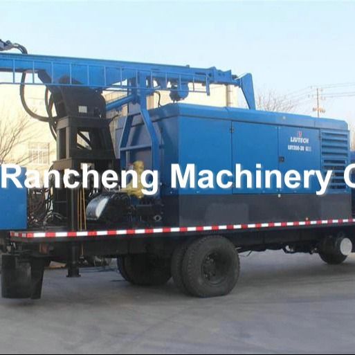 200m深水井掘削リグ 118HPカミンズ 115-350mm掘削のために