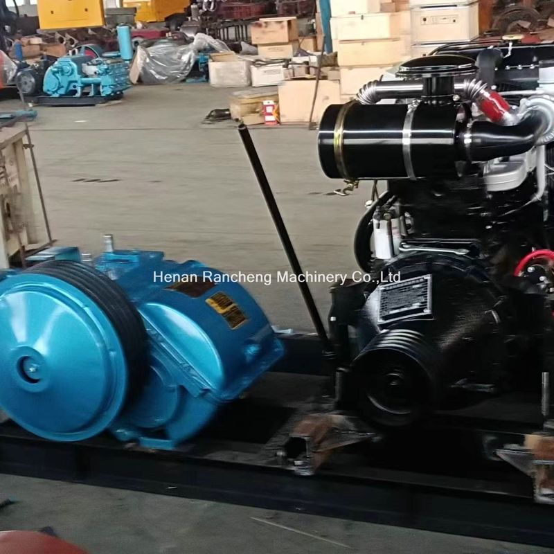 水平式3気筒二重用ペントハウス デトロイトピストンポンプ BW850 流量850L/minの泥ポンプ