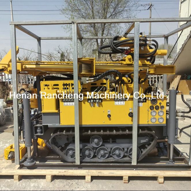 Price Of High-Quality Tracked Small 180-Meter Water Well Drilling Rig For Rock And Soil