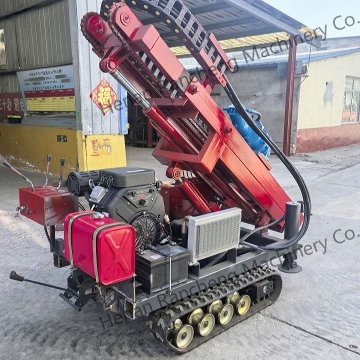 RCKM-30S 28HPのガソリンエンジンを備えた太陽電池の設置用小型水力パイルドライバー