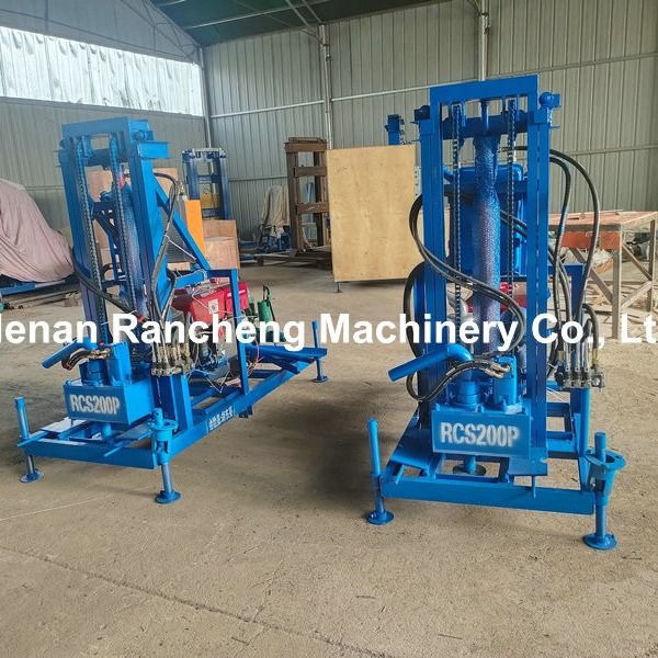 150m DTH 水力水井掘削リグ 機械 携帯型  pneumatic トレーラー 設置式 掘削リグ