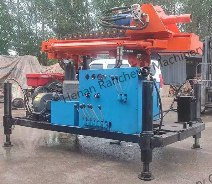 RCS200W Small Portable Fully Hydraulic Drilling Rig Trailer-Mounted Water Well Drilling Rig