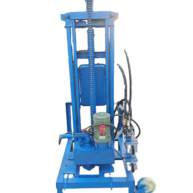 100m深の電動式ポータブル水井掘削リグ 22HPエンジン 40kg 最大負荷