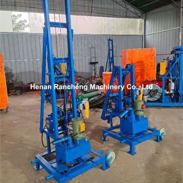 100m深の電動式ポータブル水井掘削リグ 22HPエンジン 40kg 最大負荷