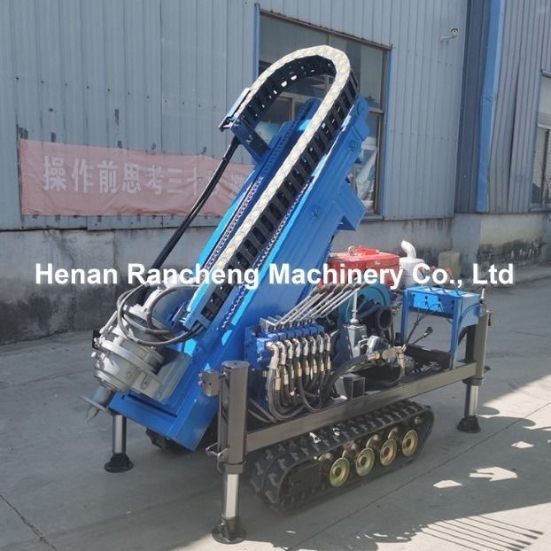 RCKM-30s ソーラー杭打ち用28HPガソリンエンジン搭載小型油圧杭打機 効率的かつ正確