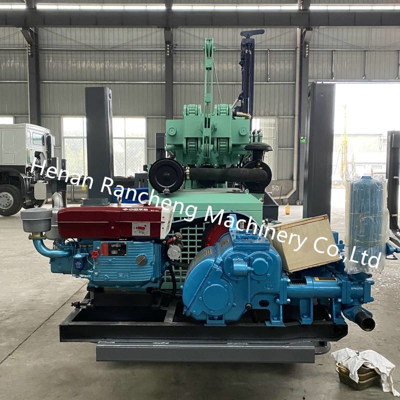 深井戸DTH掘削リグ 350m深度 井戸掘削機 全油圧操作