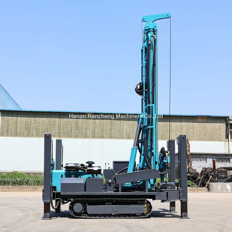 全油圧式クローラ式400メートル井戸掘削装置 掘削径140～350mm