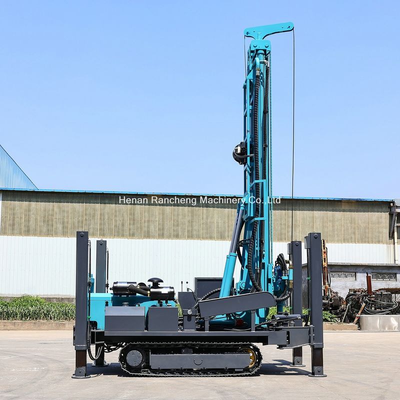 全油圧式クローラ式400メートル井戸掘削装置 掘削径140～350mm
