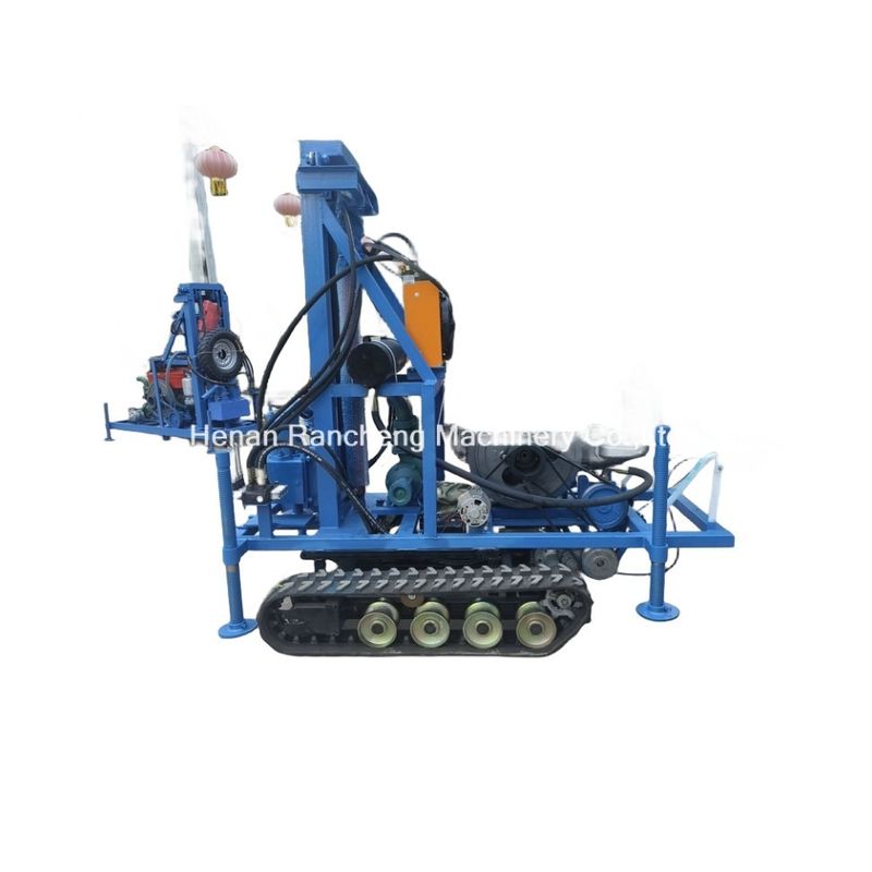 RCS200C 水井掘削リグは,掘削深さは200メートルです