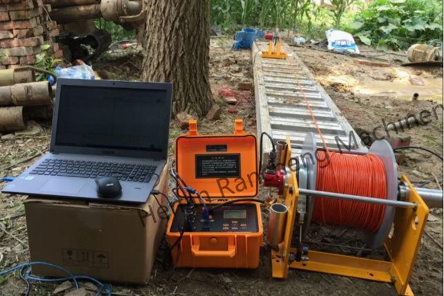 300m 地理機器 掘削孔 水井 ログツール 表面抵抗性測定 ログリングシステム
