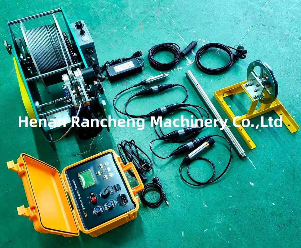 300m 地理機器 掘削孔 水井 ログツール 表面抵抗性測定 ログリングシステム