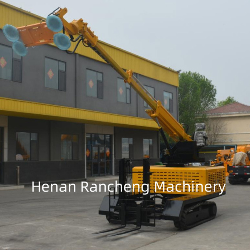 Solar Panel Installation Machine/Equipment To Install Solar Panels Semi-Autonomous Vehicle Helps Lift Solar Panels