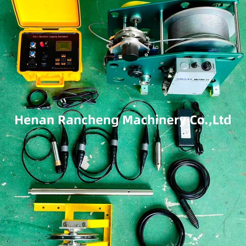 300m 地理機器 掘削孔 水井 ログツール 表面抵抗性測定 ログリングシステム