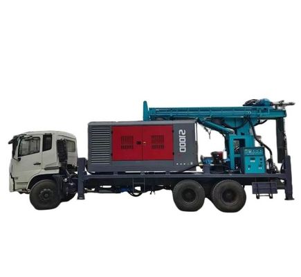 300m 深さ トラック 搭載 水井掘削リグ 80km/h 266HP 負荷車両 エンジン
