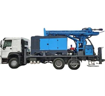 450m 深さ 水井水力掘削リグ トラック 266HP 負荷車両 エンジン