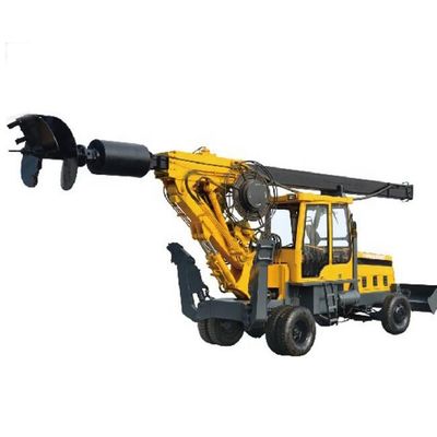ホイール回転式掘削リグ 圧力 掘削タイプ 11m / 13m / 15m / 20m 深さ
