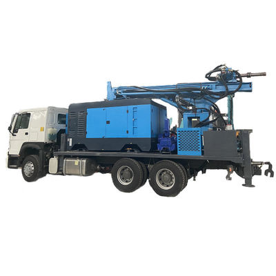 500m深井掘削リグ 水用トラック 266HP 負荷エンジン 40 - 130rpm 回転速度