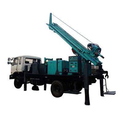 280m深さ トラック搭載 水井掘削機 210HP 負荷車両 エンジン