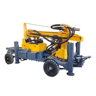 車輪式水孔掘削機 260m深さ 70KWディーゼルエンジン
