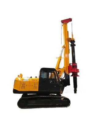 クローラー搭載回転式掘削装置 190KW エンジンパワー 60m 積み重ね深さ
