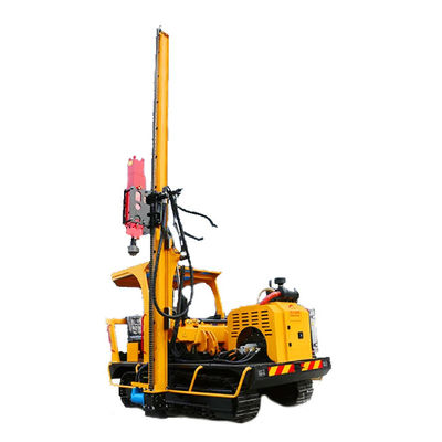 ソーラー・ハイドロリック・クローラー・パイル・ドライバー 70KW 定数電源 最大3500mm 掘削深さ