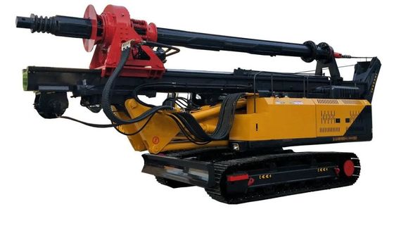 水力小型回転式掘削リグ 15m掘削深さ 110KWディーゼルエンジン