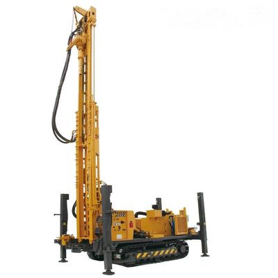 安定 1000m 深度 水井掘削機 194KW エンジン 140mm - 500mm Dia