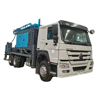 129HP ディーゼルエンジン 水井掘削リグ 機械 450m 掘削深さ 500mm ダイア