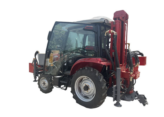 50HP 4X4 ドライブ トラクター キャビン 260m 掘削深さ 水力水井掘削機/掘削機