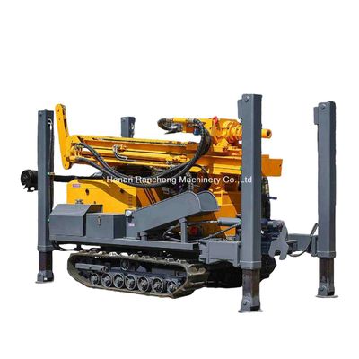 熱売 深さ200m クローラー 搭載 水井掘削機 58KW ユーチャイ ディーゼルエンジン