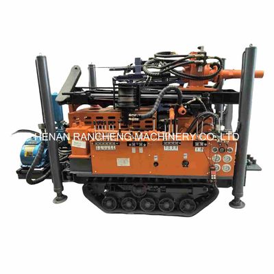 力強い180mミニクローラー水井掘削リグ 77.3KWのユーチャイエンジンを搭載