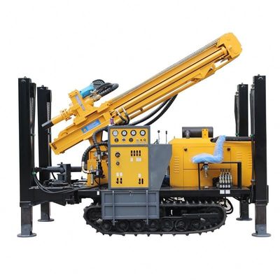 ゴムクローラー 水力DTH掘削リグ BW250泥ポンプ付き200mマシン