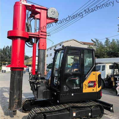 RCQ-10C 水力ミニパイル掘削リグ 10m深さ10-45RPM回転速度