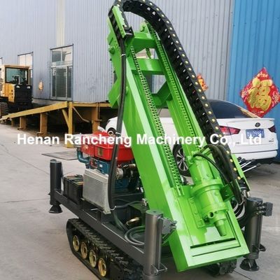 小型水力パイルドライバー 掘削深さ:20-30m 32HPのディーゼルエンジン