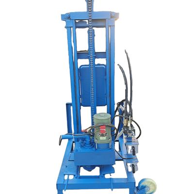 100m深の電動式ポータブル水井掘削リグ 22HPエンジン 40kg 最大負荷
