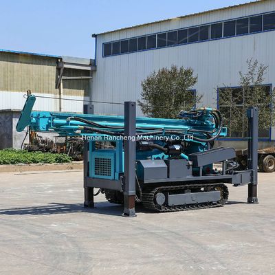 掘削深さ350m 91KW ユーチャイエンジン 水井掘削リグ 22T 持ち上げ力