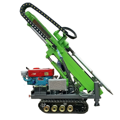 ゴムクローラー ソーラーパイルドライバー 25HP ディーゼルエンジン 30m パイリング深さ