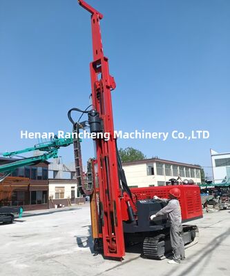 85KW エンジン ソーラーパイル 駆動マシン 掘削直径350mm 積み上げ高さ6m