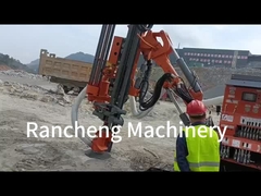 水力表面下穴分離式 (DTH) 掘削リグ 3200 N.M 回転トルク